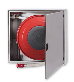 Manual fire hose reels