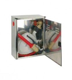 ART.2/TX - DA ESTERNO CON PORTELLO PIENO CASSETTA ACCIAIO INOX
