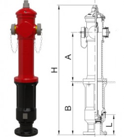 ART.66/D MOD. EUR, DN80-DN100, TAPPI ALLUMINIO