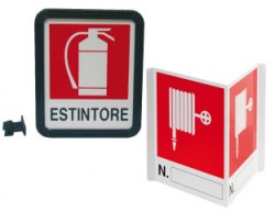 ART. 104 CARTELLO INDICATORE BIFACCIALE