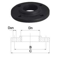 ART. 109 FLANGIA PN16 FILETTATA EN 1092-1