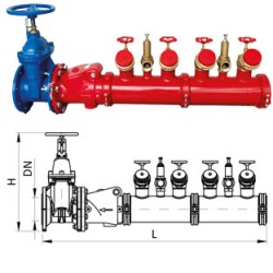 ART. 205/C GRUPPO ATTACCO AUTOPOMPA DI MANDATA FLANGIATO DN125-DN150