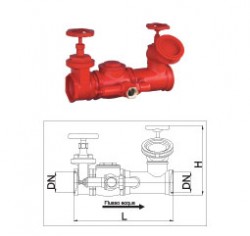 ART. 40/A GRUPPO ATTACCO AUTOPOMPA IN LINEA FILETTATO DN50-DN65-DN80-DN100