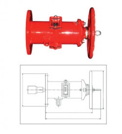 ART. 960A INDICATORE DI APERTURA ORIZZONTALE, A PARETE